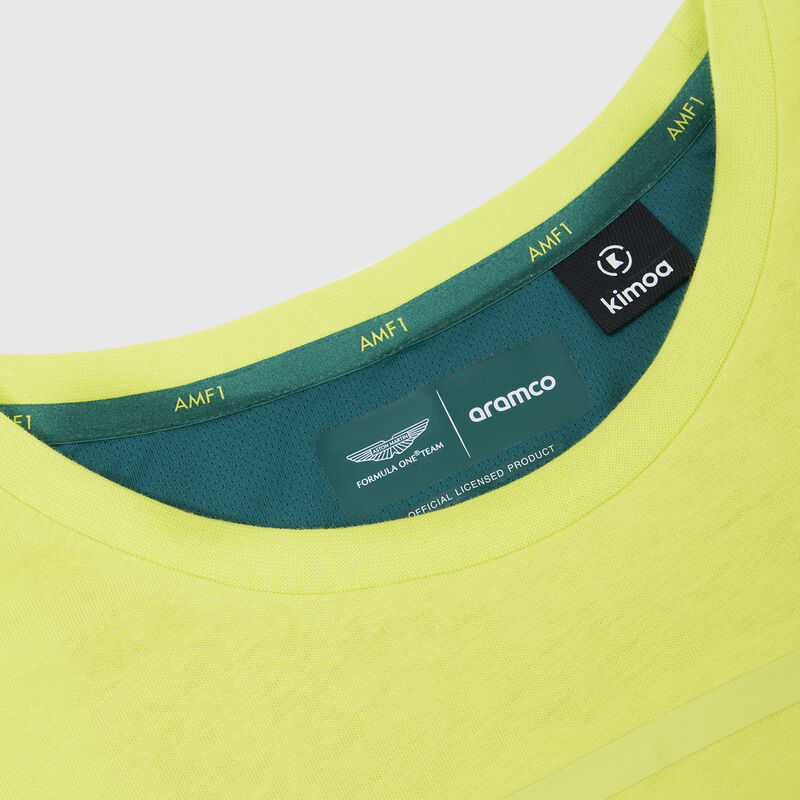 AMF1 FW KIMOA LOGO TEE - lime