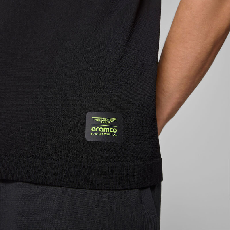 AMF1 FW MENS SEAMLESS TEE - black