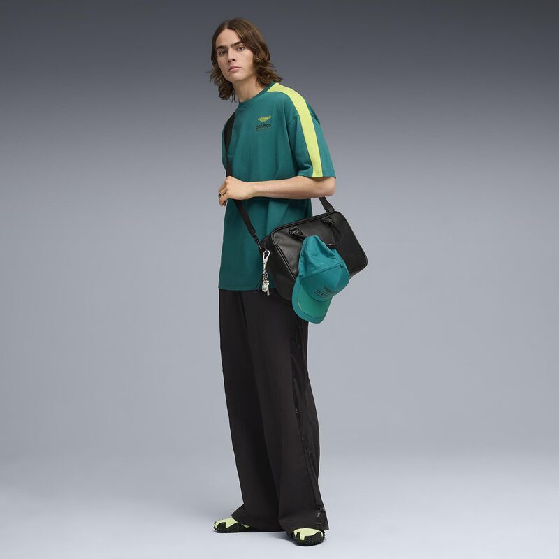 AMF1 LS T7 Tee - Green Lux