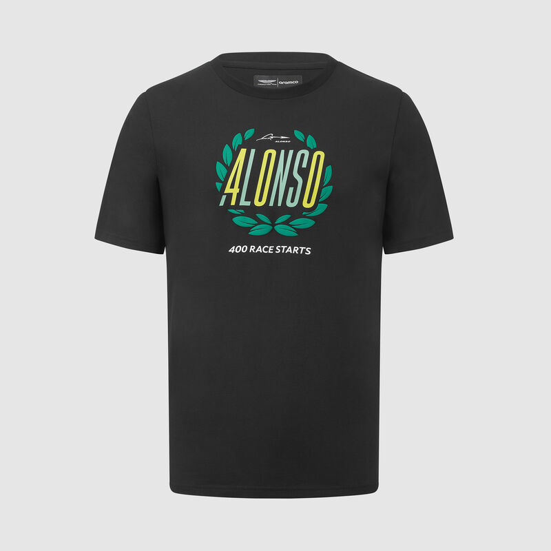 AMF1 FW ALONSO 400 TEE - black