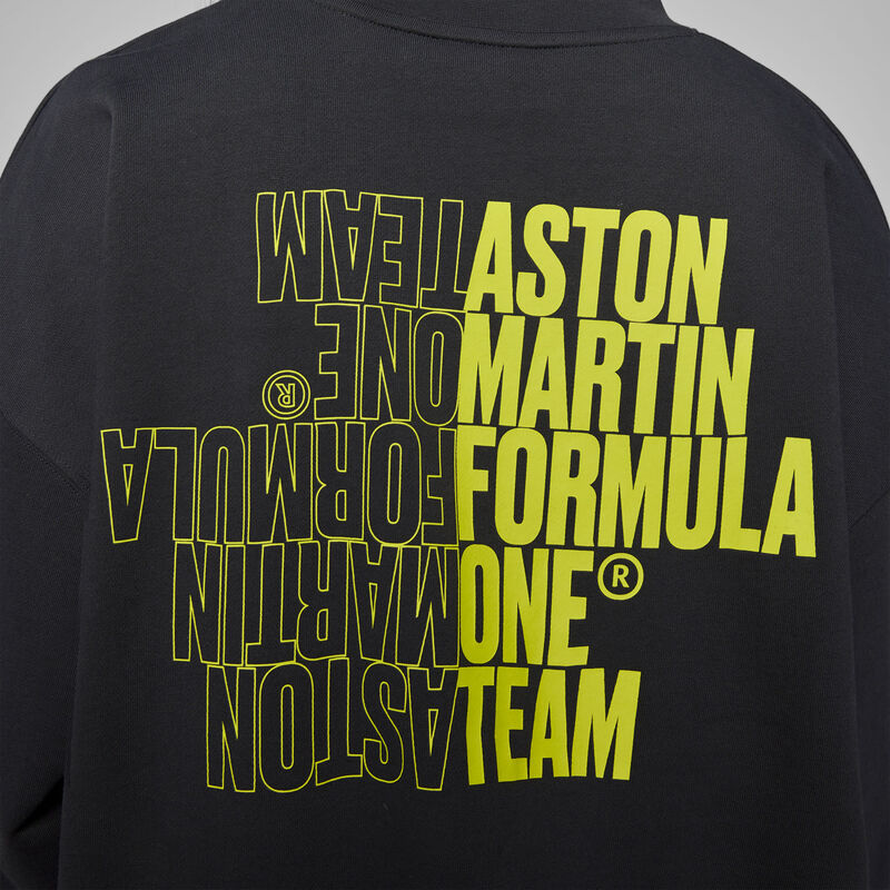 AMF1 FW WOMENS CREW SWEAT - black