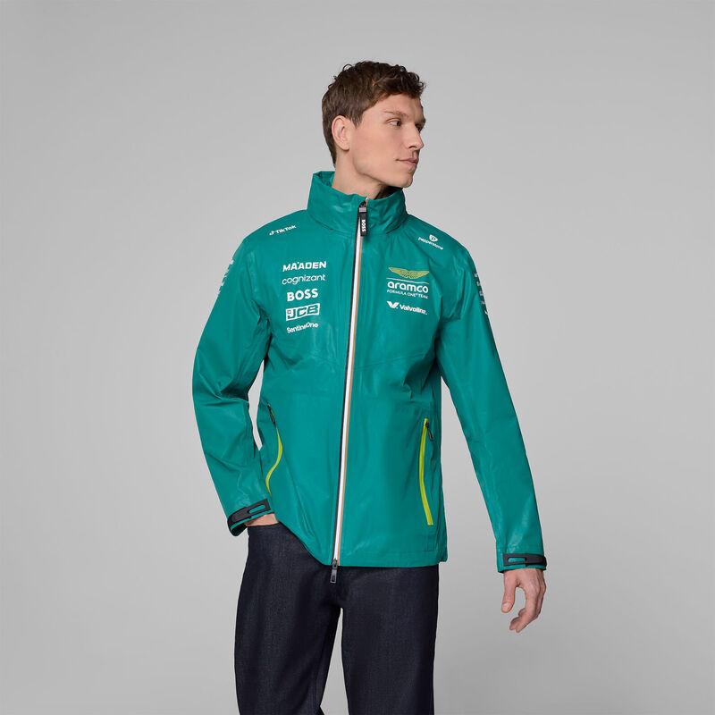AMF1 RP TEAM RAIN JACKET - green