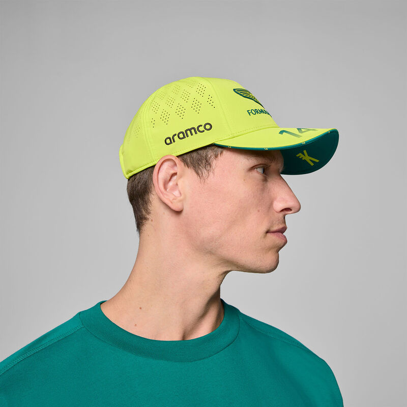 AMF1 RP ALONSO TEAM CAP - lime