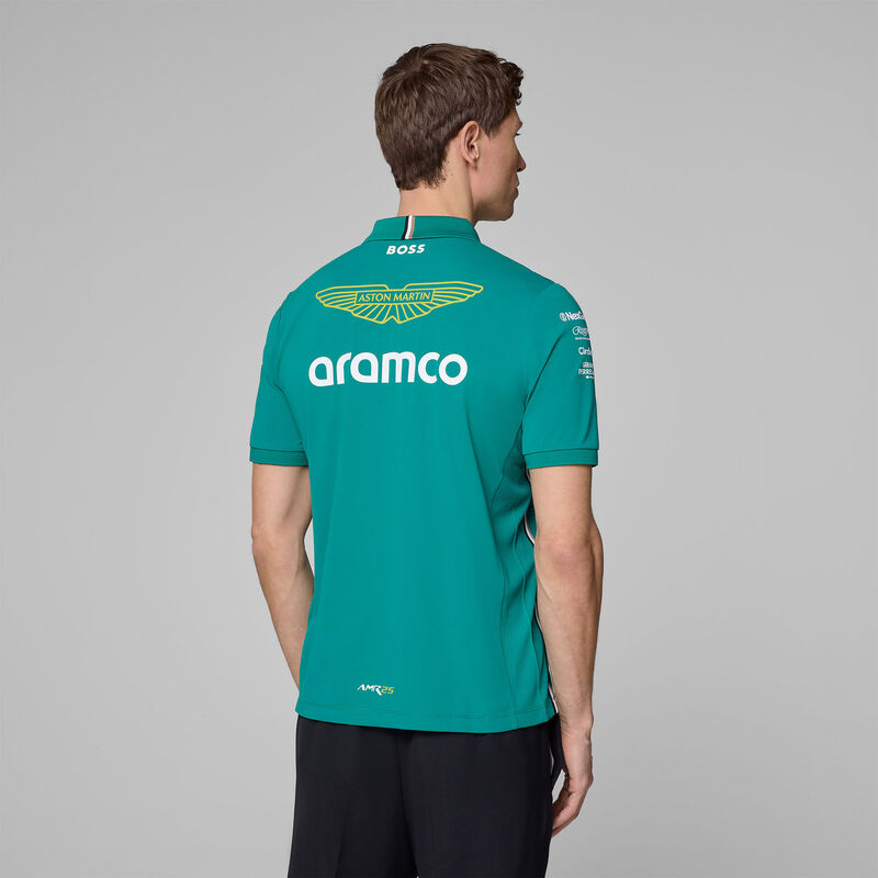 AMF1 RP MENS TEAM POLO - green