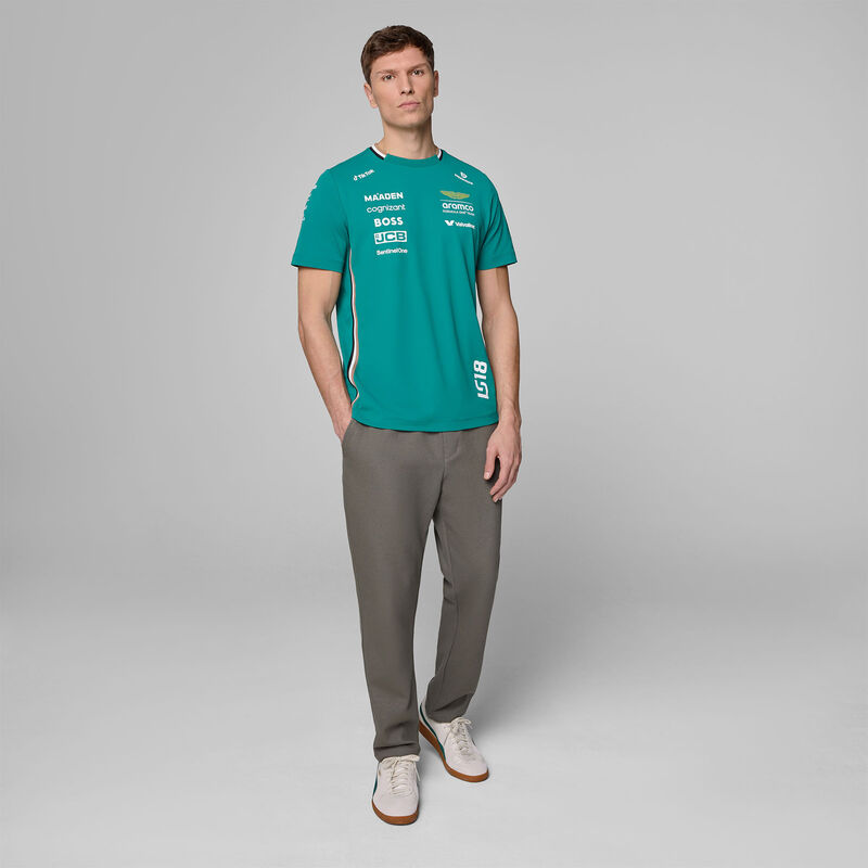 AMF1 RP STROLL TEAM TEE - green