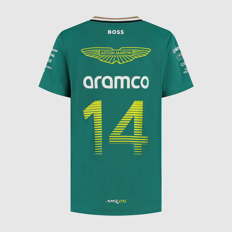 AMF1 RP KIDS ALONSO TEAM TEE - green