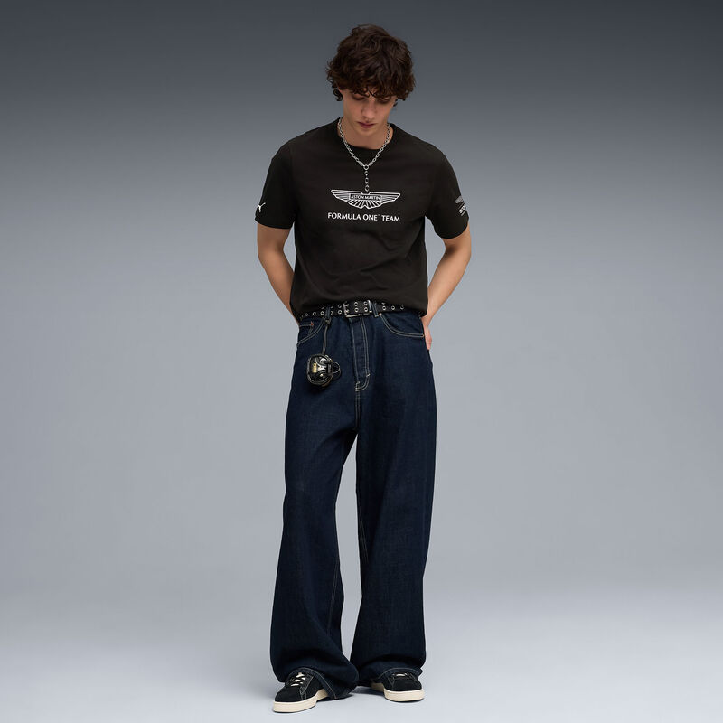 AMF1 FW Large Logo Tee - black