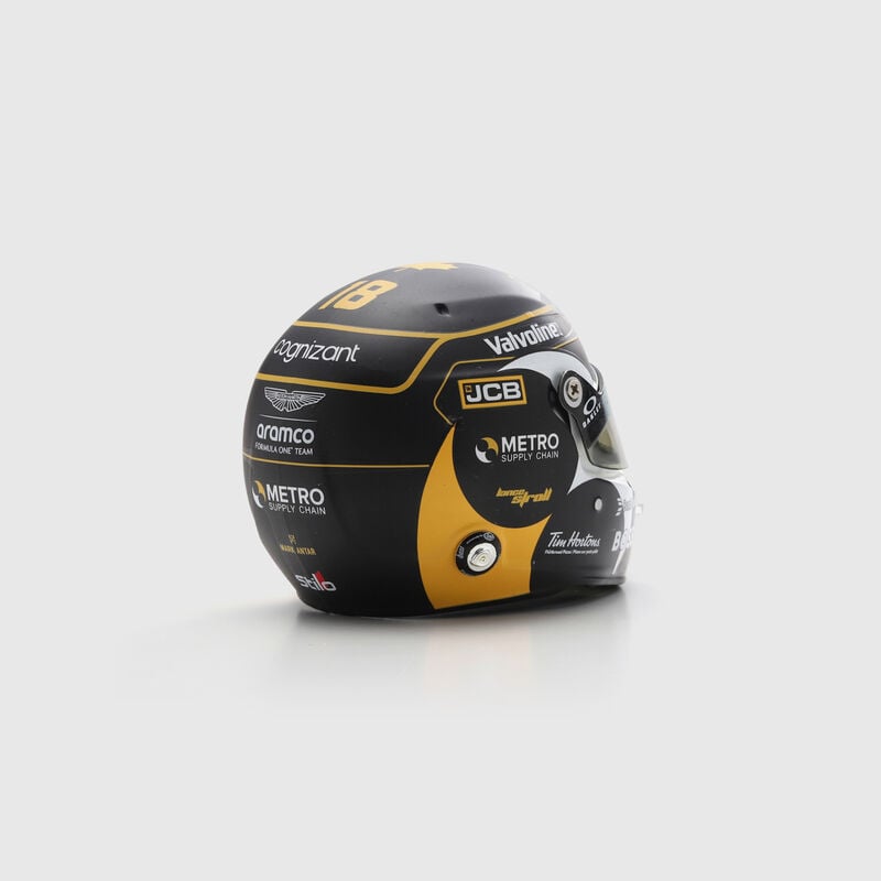 AMF1 LS CANADA 24 1:5 SCALE HELMET - black