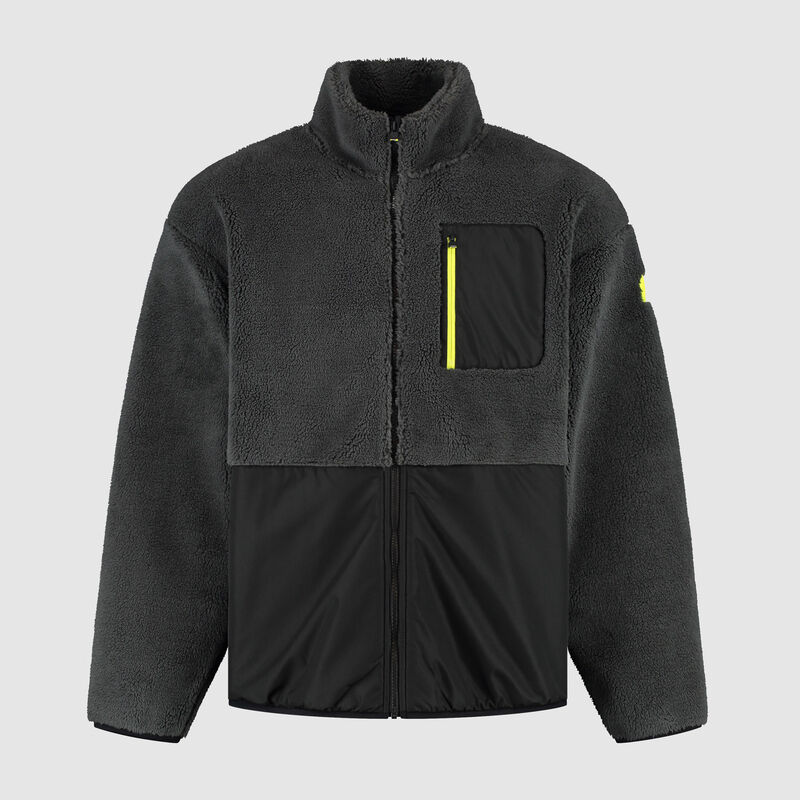 AMF1 FW TECH SHERPA JACKET - black