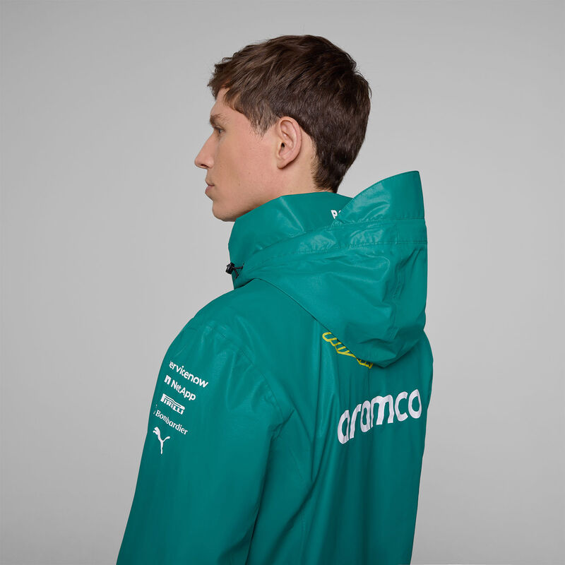 AMF1 RP TEAM RAIN JACKET - green