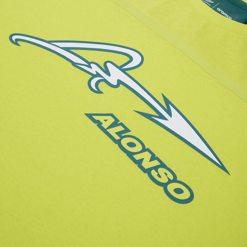 AMF1 FW KIMOA LOGO TEE - lime