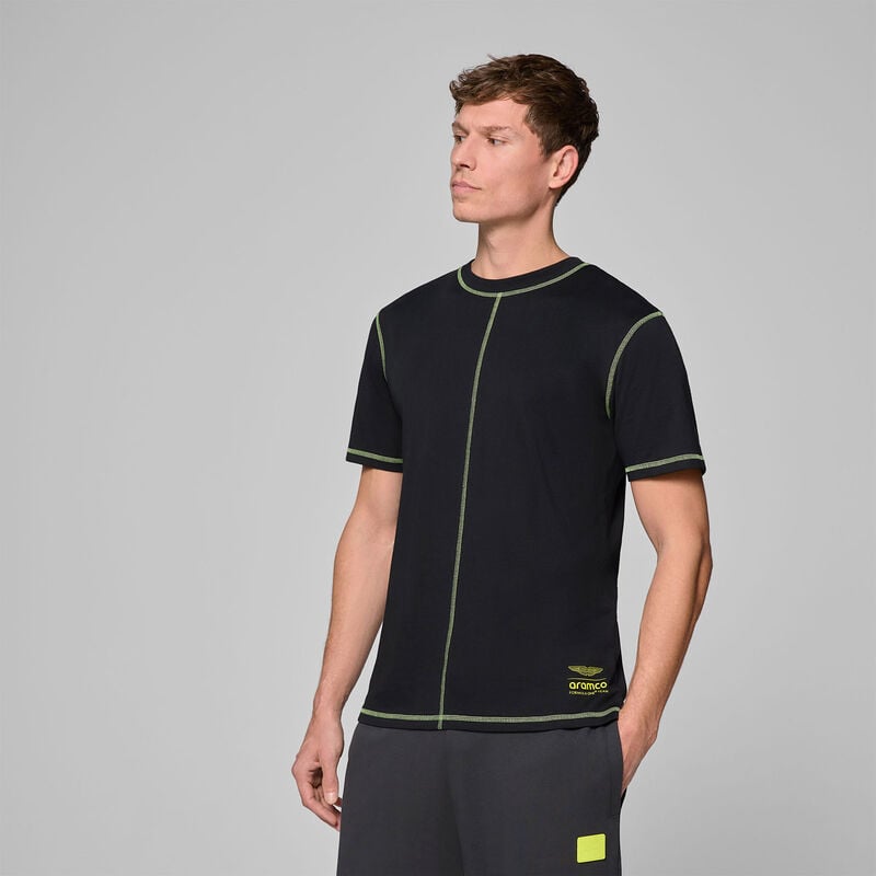 AMF1 FW MENS DATA GRAPHIC TEE - black
