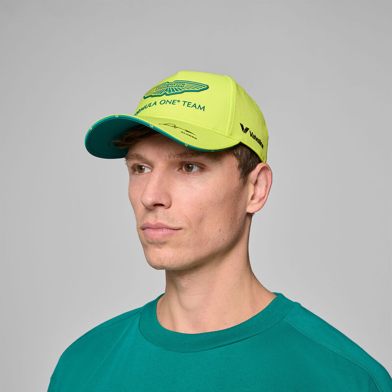 AMF1 RP ALONSO TEAM CAP - lime