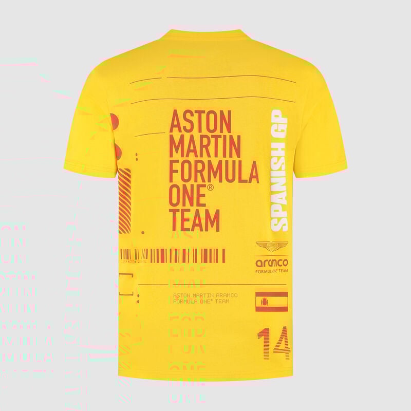 AMF1 FW SE SPANISH GP TEE - yellow