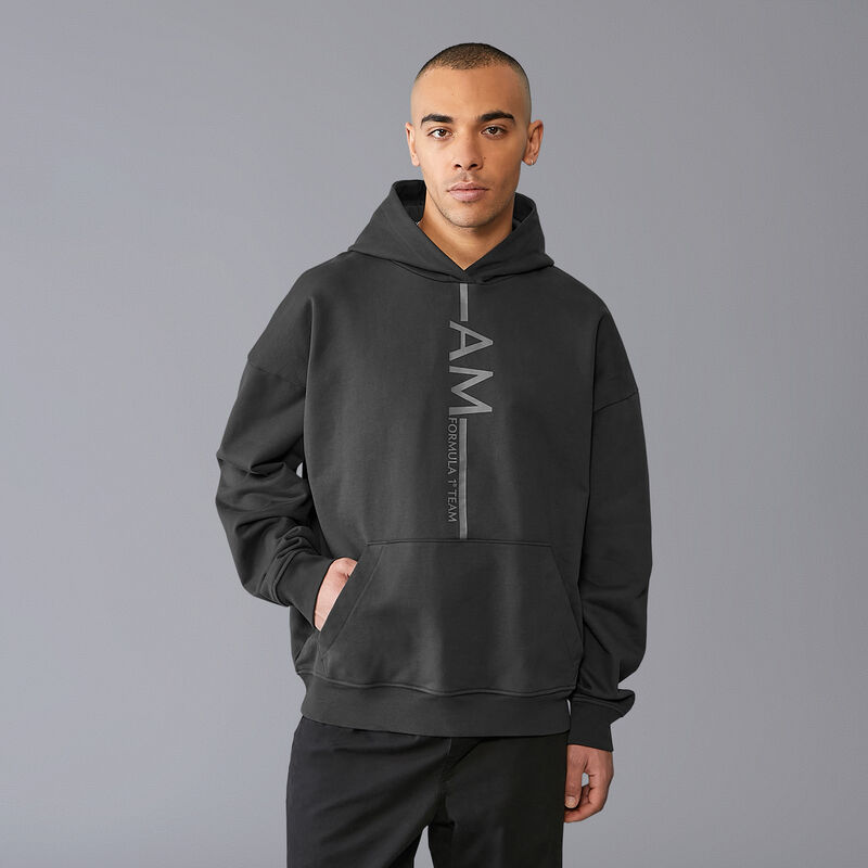 AMF1 FW AMF1 OVERSIZED HOODY - black