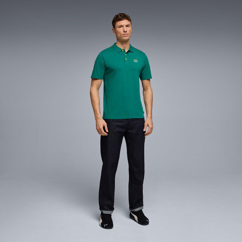 AMF1 FW SEASONAL POLO - AM Green