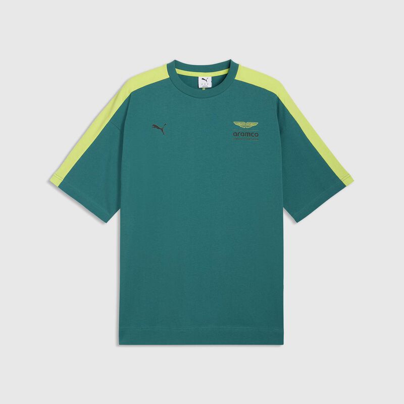 AMF1 LS T7 Tee - Green Lux