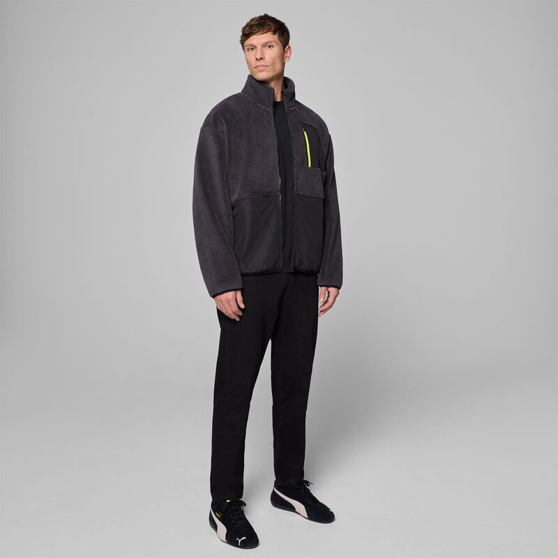 AMF1 FW TECH SHERPA JACKET - black