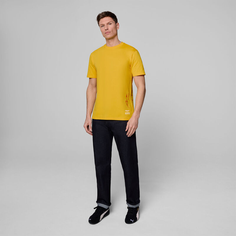 AMF1 FW SE SPANISH GP TEE - yellow