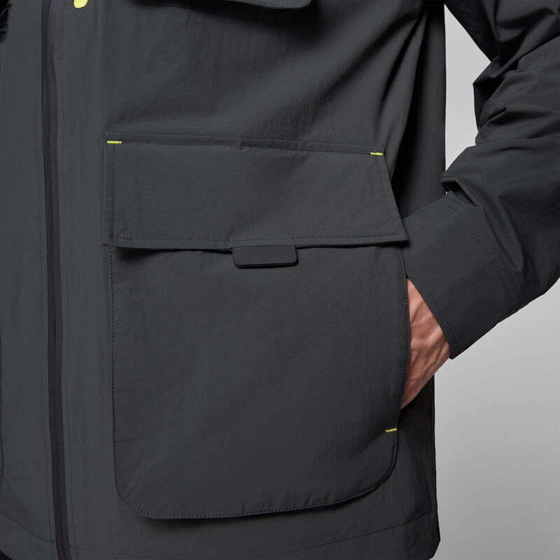AMF1 FW 6 POCKET JACKET - black