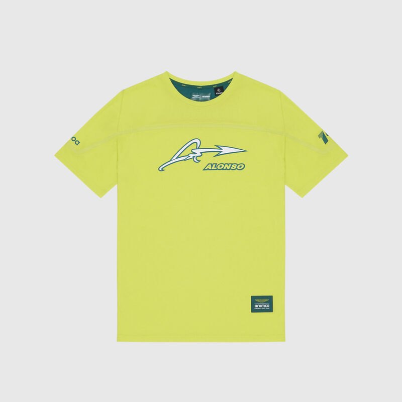 AMF1 FW KIMOA LOGO TEE - lime