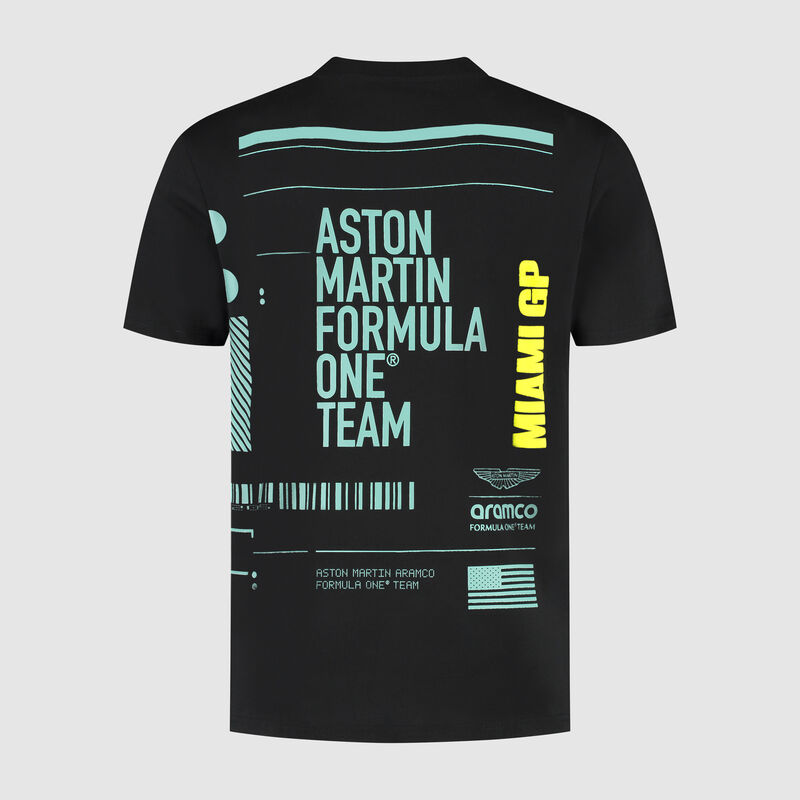 AMF1 FW SE MIAMI TEE - black