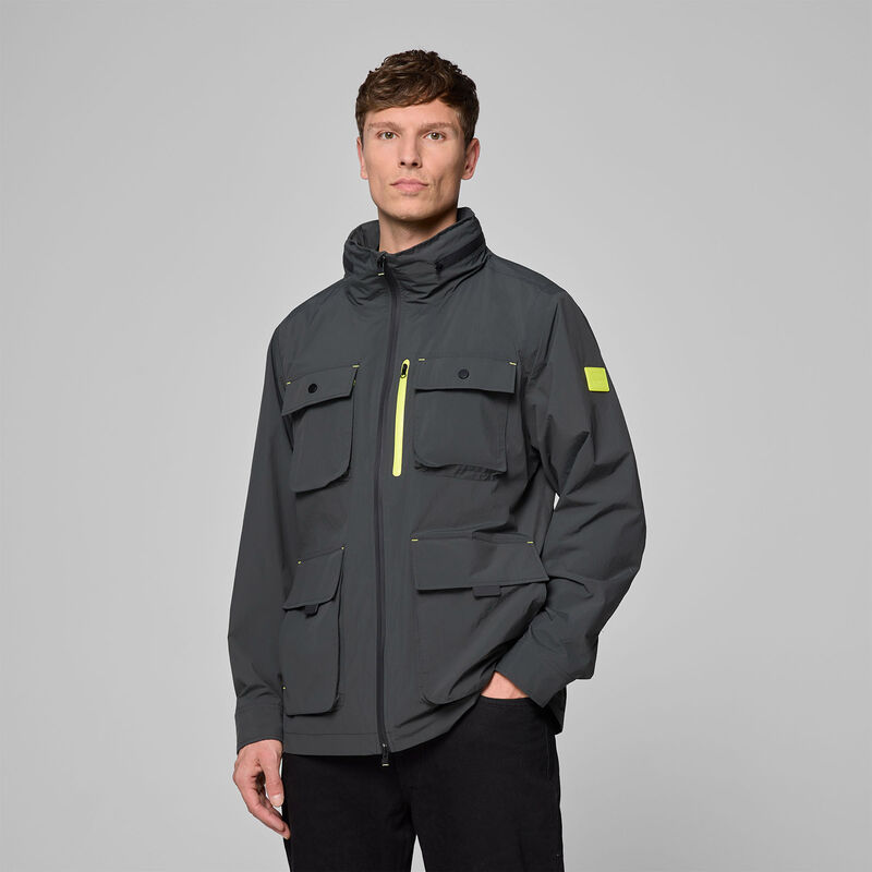 AMF1 FW 6 POCKET JACKET - black