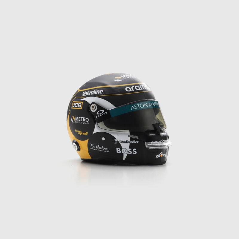 AMF1 LS CANADA 24 1:5 SCALE HELMET - black